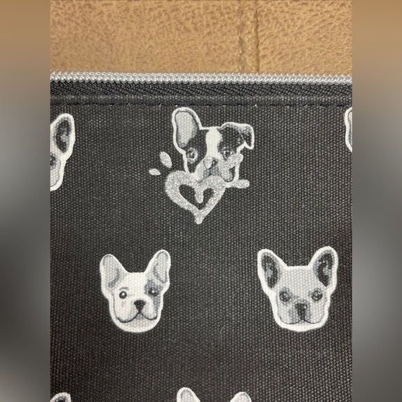 Justice Girls “Z” Initial Dogs Pug Purse Pocketbook Bag Shoulder Zoey - Picture 9 of 13